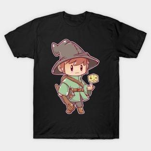 Chibi Wizard Hit Dice T-Shirt